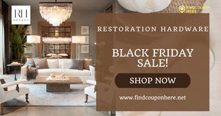 How to Get Early Restoration Hardware Black Friday Deals!