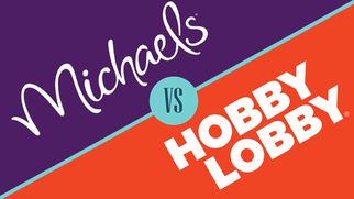 Michaels And Hobby Lobby Side-by-side Comparison